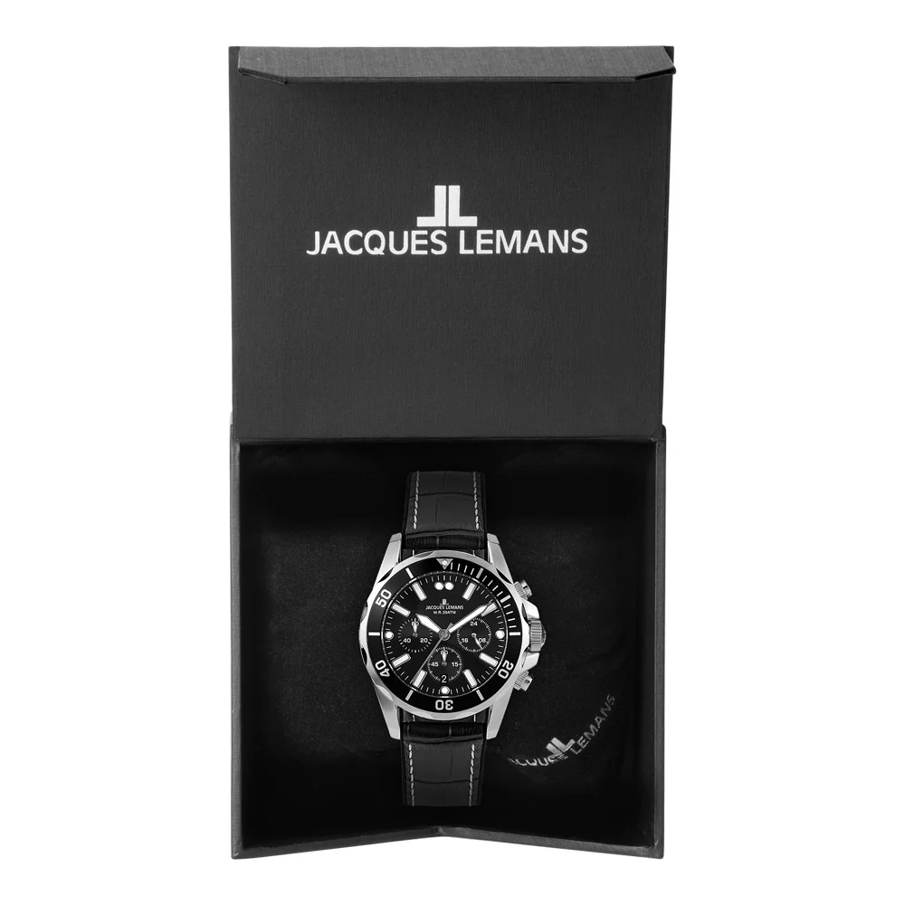 שעון יד לגבר JACQUES LEMANS 1-2091A - Image 4